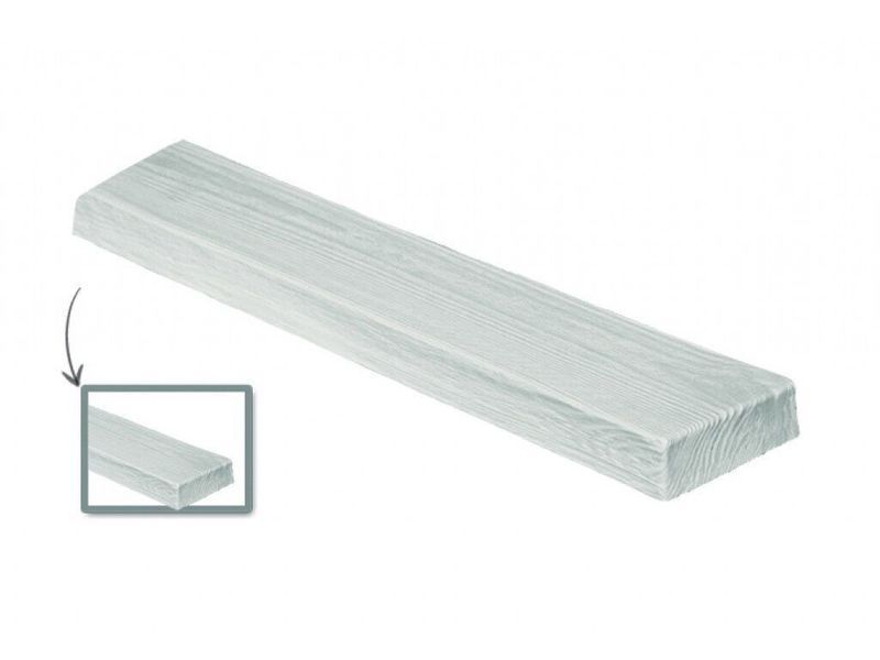 Панель полиуретановая DECOWOOD Модерн ET 406 (2м) classic белая 12х3,5 ET 406 фото