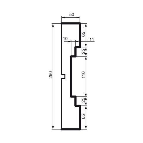 Молдинг фасадний Prestige Decor MC 170 MC 170 фото