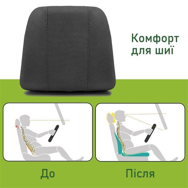 Автомобильный подголовник Comfort Trip AMF 004 225х245х60 черный AMF 004 фото
