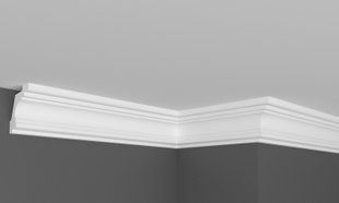 Карниз полиуретановый гладкий Gaudi D&eacute;cor C 970 C 970 фото