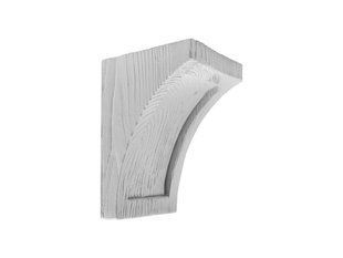 Консоль балки полиуретановая DECOWOOD Модерн ED 026 classic белая 12х12 ED 026 фото