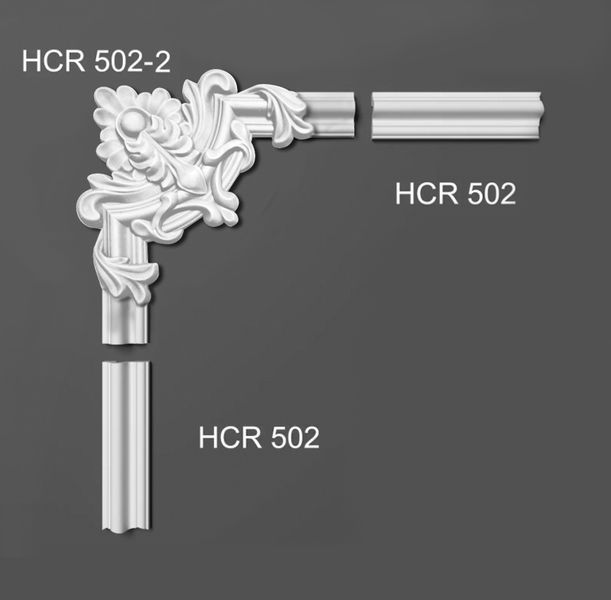 Угловой элемент полиуретановый Grand Decor HCR 502-2 HCR 502-2 фото