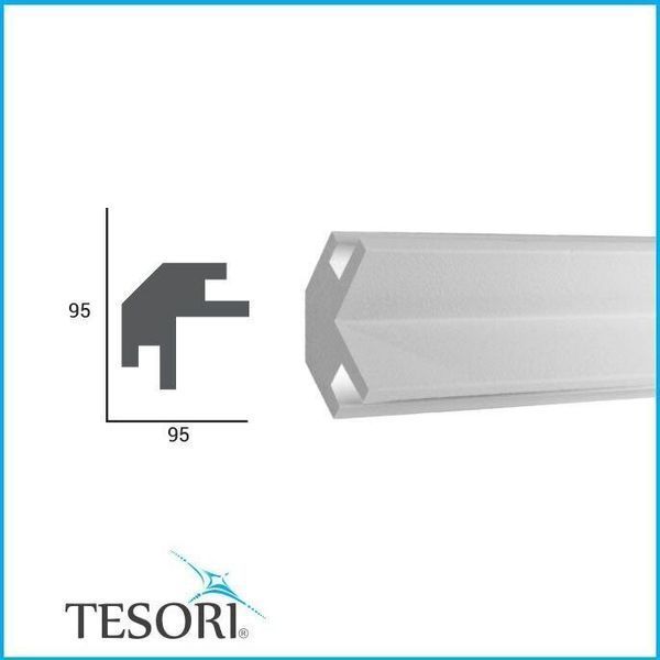 Карниз для LED освітлення серія D Tesori KD 203 KD 203 фото
