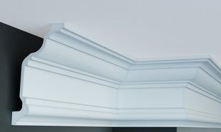 Карниз полиуретановый гладкий Gaudi Decor P 132 P 132 фото