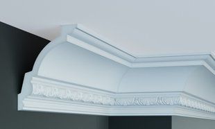 Карниз полиуретановый с орнаментом Gaudi Decor C 127 C 127 фото