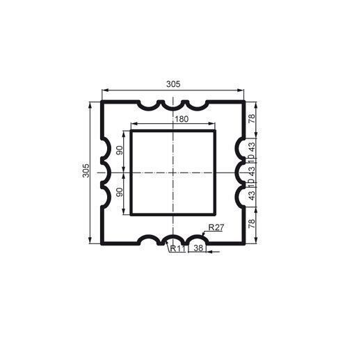 Колона фасадна Prestige Decor LC 111-21 Full LC 111-21 Full фото