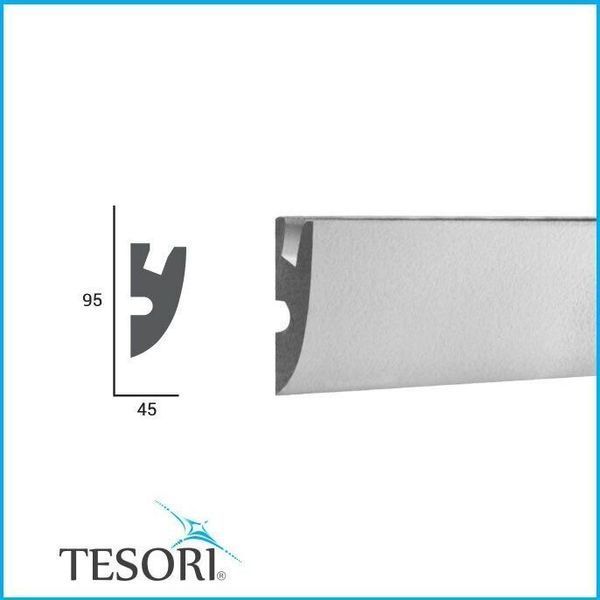 Карниз для LED освітлення серія D Tesori KD 304 KD 304 фото