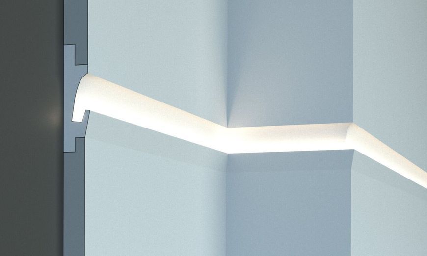 Карниз для LED освітлення серія D Tesori KD 401 KD 401 фото
