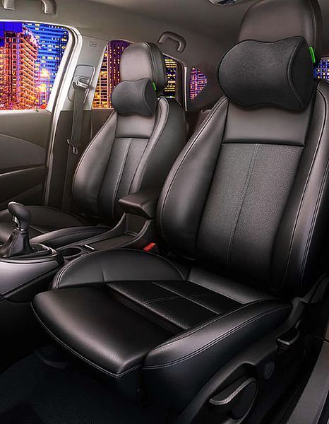 Автомобільний підголівник Comfort Trip AMF 001 250х200х100 чорний AMF 001 фото