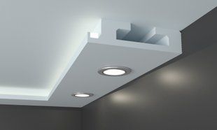 Карниз для LED освещения серия D Tesori KD 411 KD 411 фото