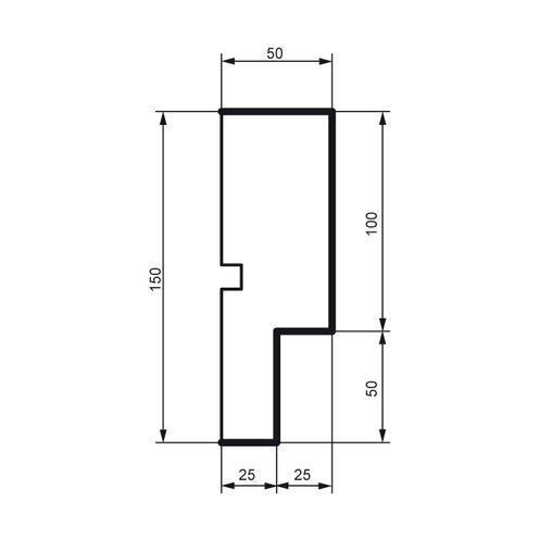Молдинг фасадний Prestige Decor MC 162 MC 162 фото